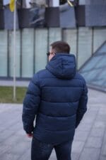 Чоловіча куртка Black Vinyl С23-2311С колір 2-2#navi - Зображення 8