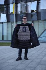 Зимняя куртка Black Vinyl С23-2252С в цвете нави для мужчин