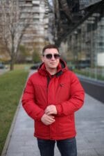 Мужская куртка Black Vinyl С22-2116С