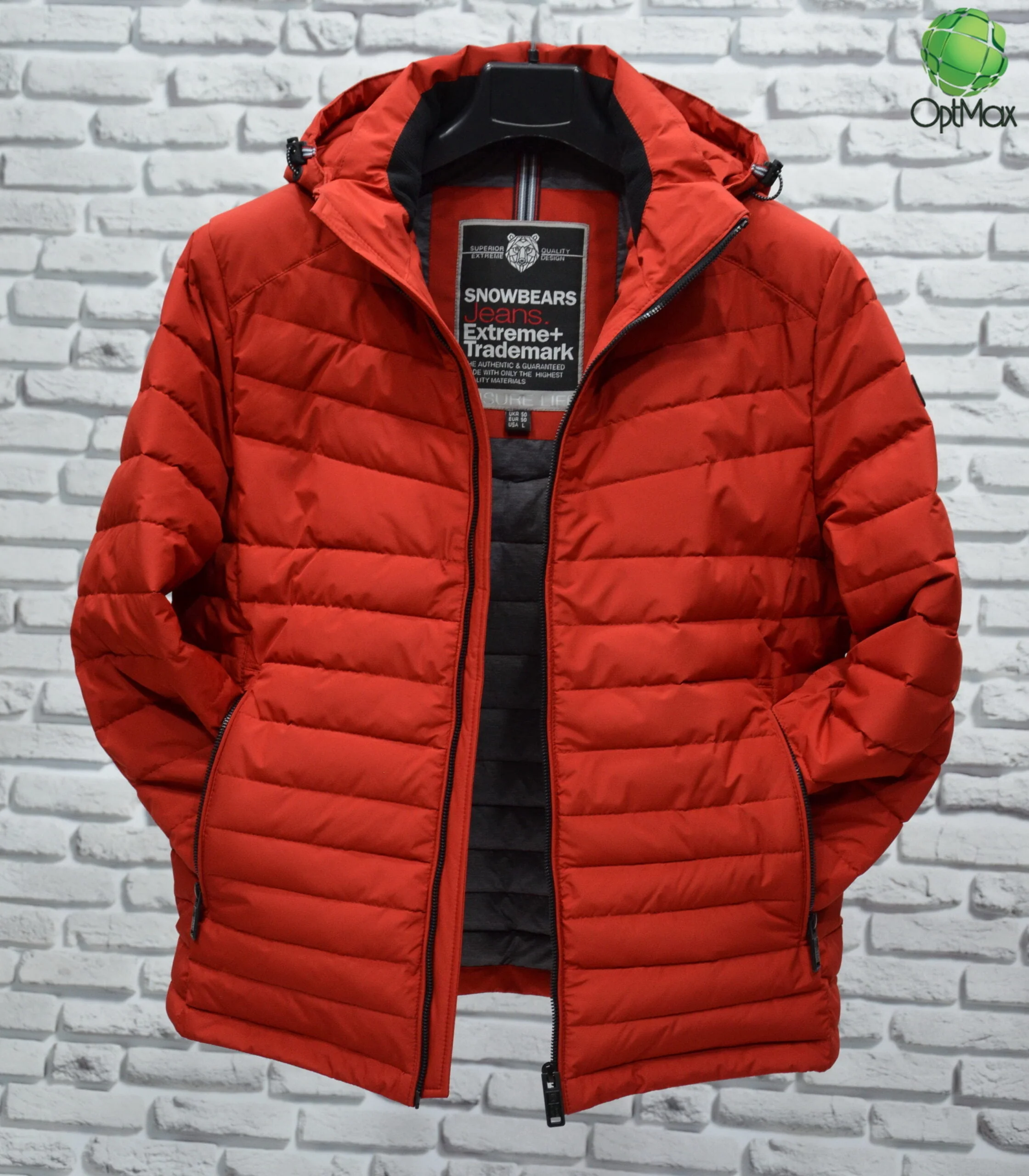 SB-21183-25 Весняна чоловіча куртка Snow Bears SB-21183 - Зображення 7