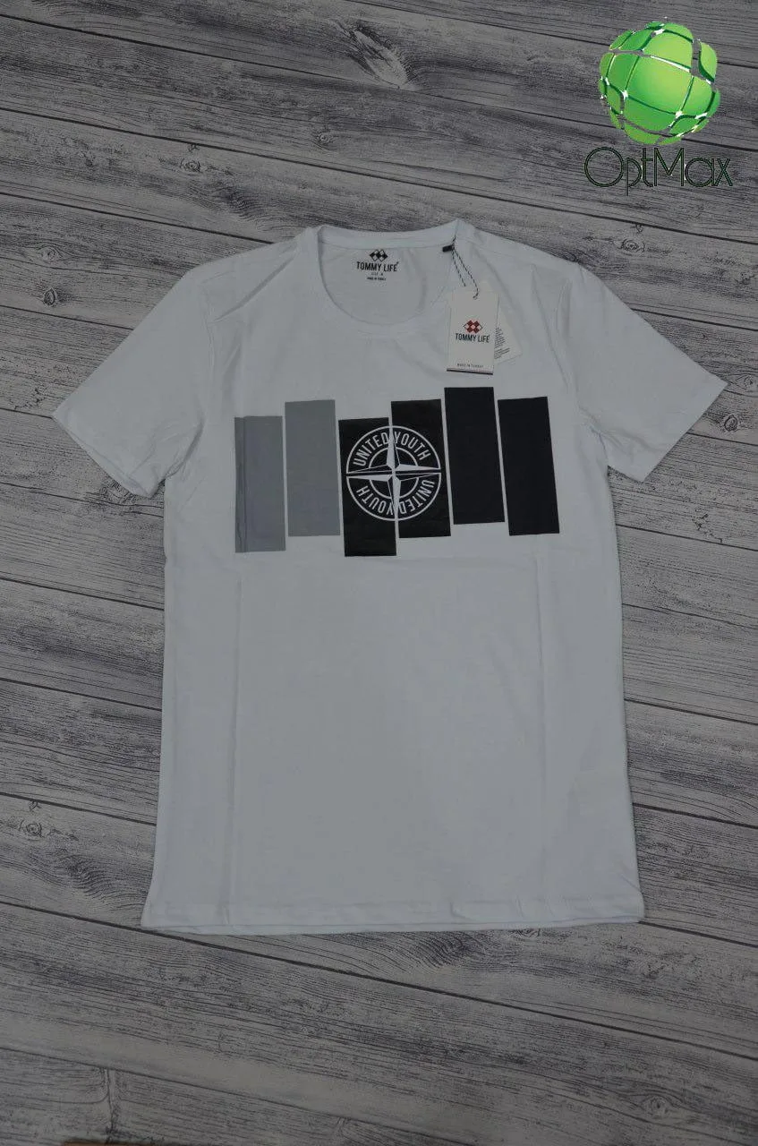 Чоловічі футболки з малюнком Tommy Life 87717 - Зображення 1