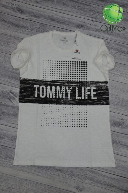 Чоловіча футболка з малюнком Tommy Life 87736 - Зображення 1