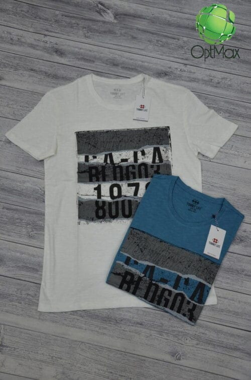 Чоловіча футболка з малюнком Tommy Life 87738 - Зображення 5