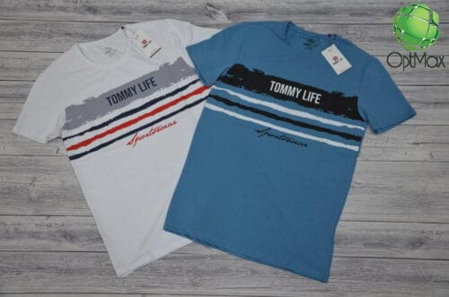 Мужская футболка с рисунком Tommy Life 87757 - Зображення 2