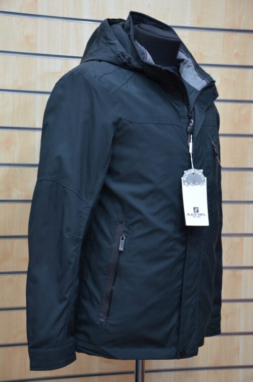 Весняна куртка Black Vinyl TC18-1276 - Зображення 4