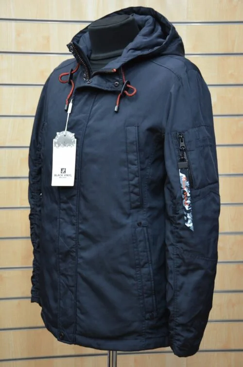 Весняна куртка Black Vinyl TC18-1285 - Зображення 2