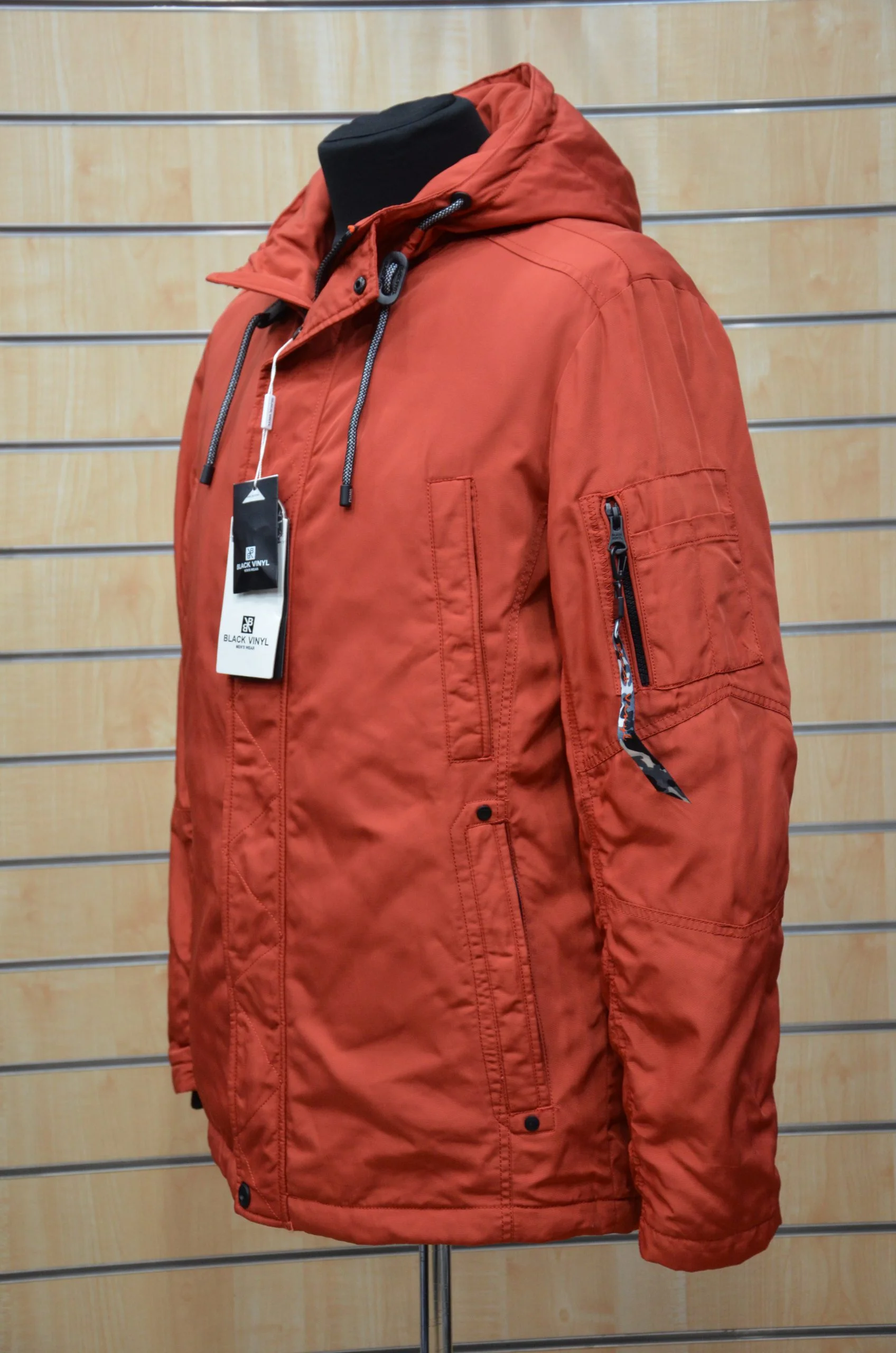 Весняна куртка Black Vinyl TC18-1285 - Зображення 4