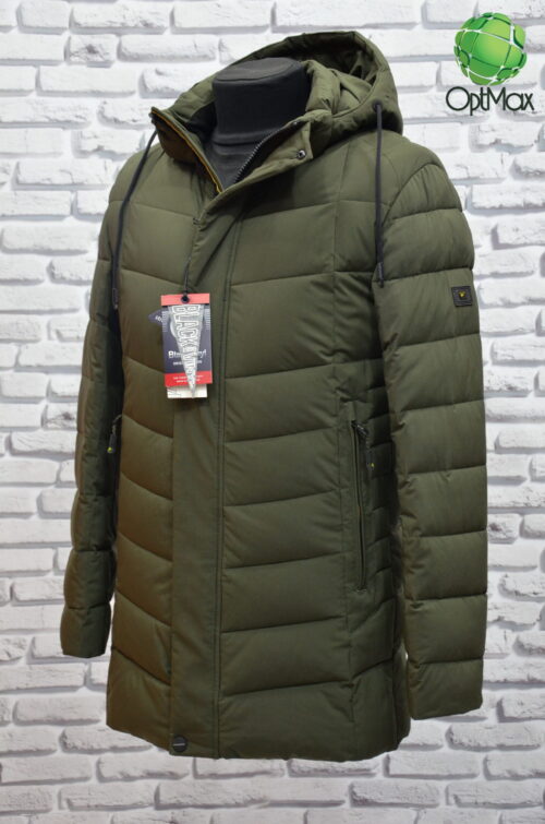 Зимова куртка Black Vinyl С18-1321С - Зображення 1