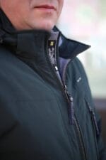 Куртка Black Vinyl TC24-2337 в цвете малахит для мужчины на осень