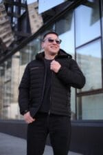 Куртка Zero Frozen ZF50471 в чорному кольорі для чоловіка на осінь