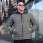 Чоловіча осіння куртка Zero Frozen ZF50471 в кольорі олива