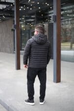 Осіння куртка Zero Frozen ZF50476 в чорному кольорі для чоловіка