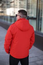 Куртка Black Vinyl ТС23-2201 в цвете оранжевый для мужчины на осень