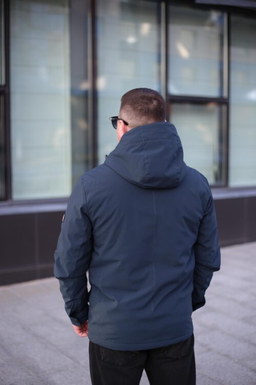 Осенняя куртка Black Vinyl ТС24-2361 в цвете инк-блю для мужчин