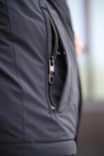 Осенняя куртка Black Vinyl ТС24-2336 в цвете темно-синий для мужчины