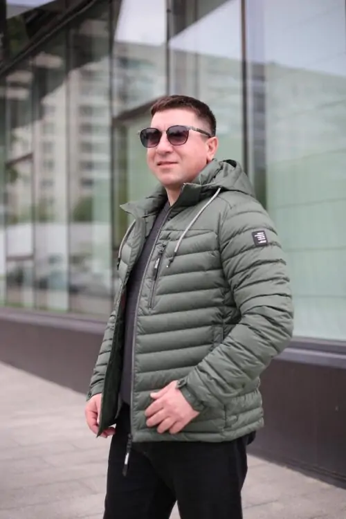 Мужская демисезонная стеганая куртка Zero Frozen ZF50474