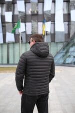 Осенняя куртка Zero Frozen ZF50482 в черном цвете для мужчины