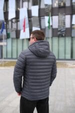 Осенняя куртка Zero Frozen ZF50482 в цвете серый для мужчины