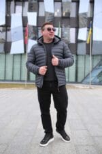 Куртка Zero Frozen ZF50482 в цвете серый для мужчины на осень