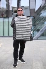 Осенняя куртка Zero Frozen ZF50482 для мужчины серый