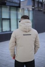 Куртка Zero Frozen ZF50488 в бежевому кольорі для чоловіка на осінь
