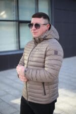 Куртка Zero Frozen ZF50497 в бежевом цвете для мужчины на осень