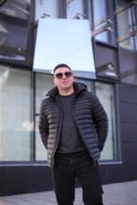 Куртка Zero Frozen ZF50497B в чорному кольорі для чоловіка на осінь