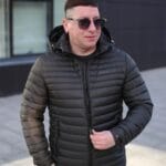 Осіння куртка Zero Frozen ZF50497B в кольорі хакі для чоловіків