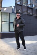 Осіння куртка Zero Frozen ZF50497B в кольорі хакі для чоловіка