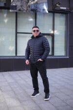 Осіння куртка Zero Frozen ZF50497B в кольорі темно-синій для чоловіків