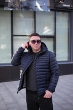 Осіння куртка Zero Frozen ZF50497B в кольорі темно-синій для чоловіка