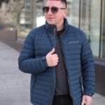 Осіння куртка Zero Frozen ZF50499 для чоловіка інк-блю