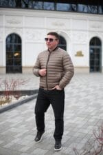 Осіння куртка Zero Frozen ZF50509 для чоловіка бежева