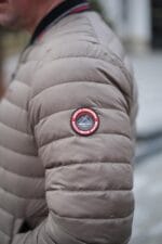 Осіння куртка Zero Frozen ZF50509 в бежевому кольорі для чоловіків