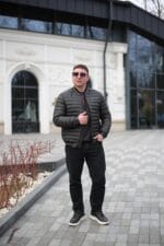 Куртка Zero Frozen ZF50509 в чорному кольорі для чоловіка на осінь