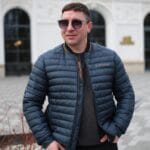 Осенняя куртка Zero Frozen ZF50509 в цвете инк-блю для мужчин