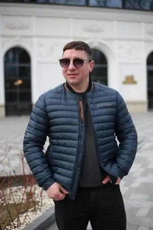 Осіння куртка Zero Frozen ZF50509 в кольорі інк-блю для чоловіків