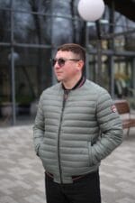 Чоловіча осіння куртка Zero Frozen ZF50509 в кольорі олива